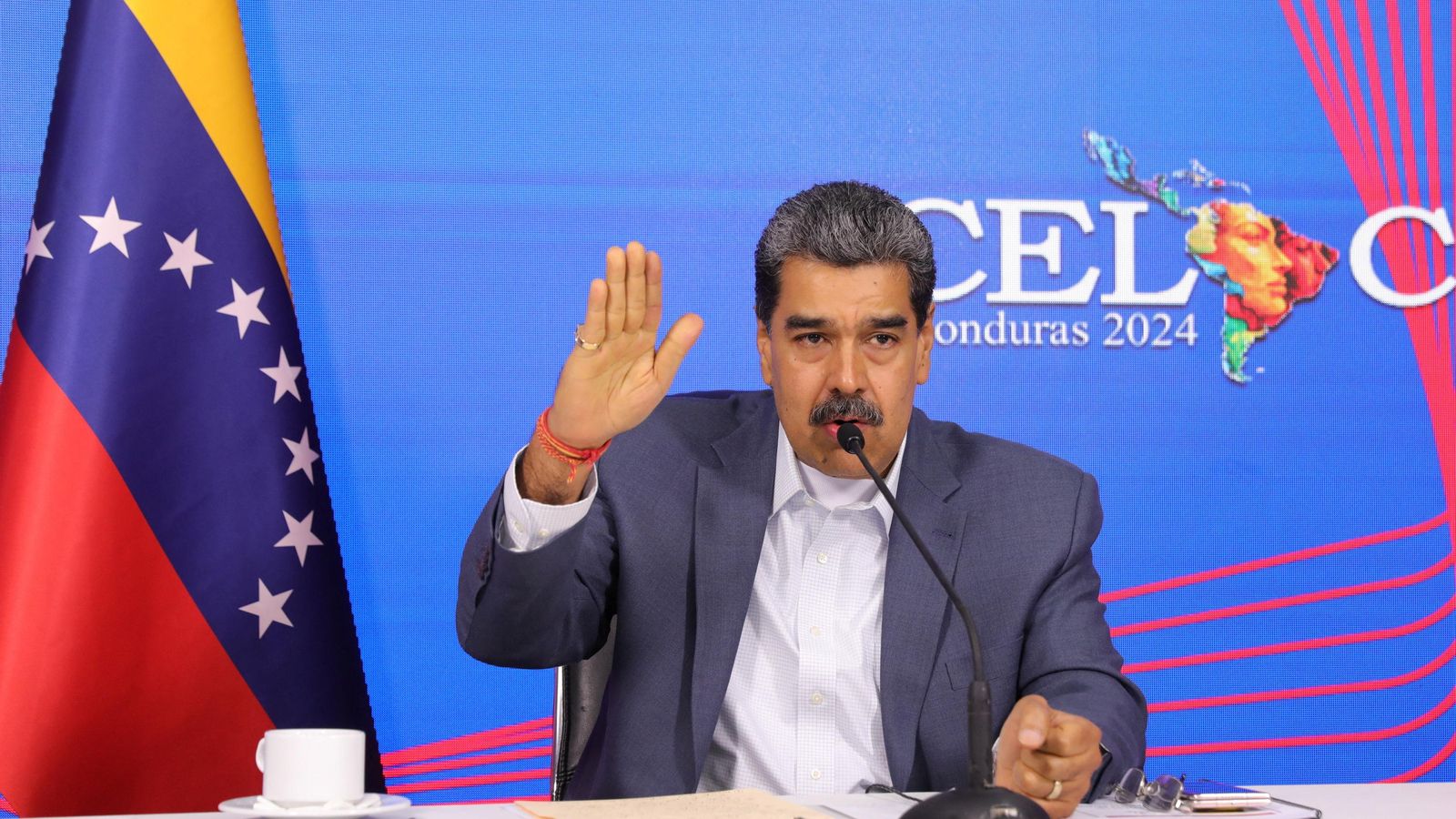 Maduro, en una reunió virtual dels presidents del CELAC el passat dimarts