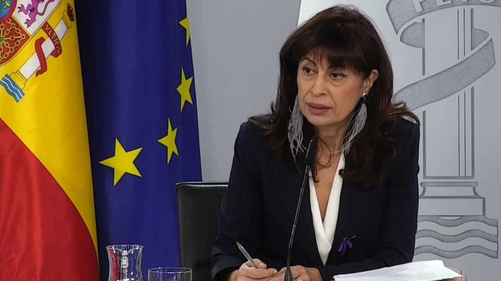 La ministra d'Igualtat, Ana Redondo, aquest dimarts