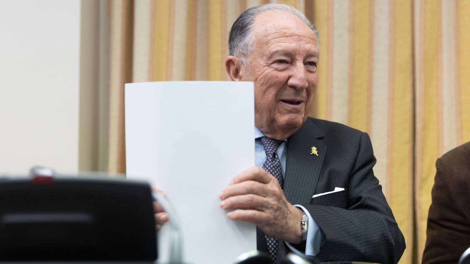 L’exdirector del Centre Nacional d’Intel·ligència (CNI), Félix Sanz Roldán, en una imatge d'arxiu