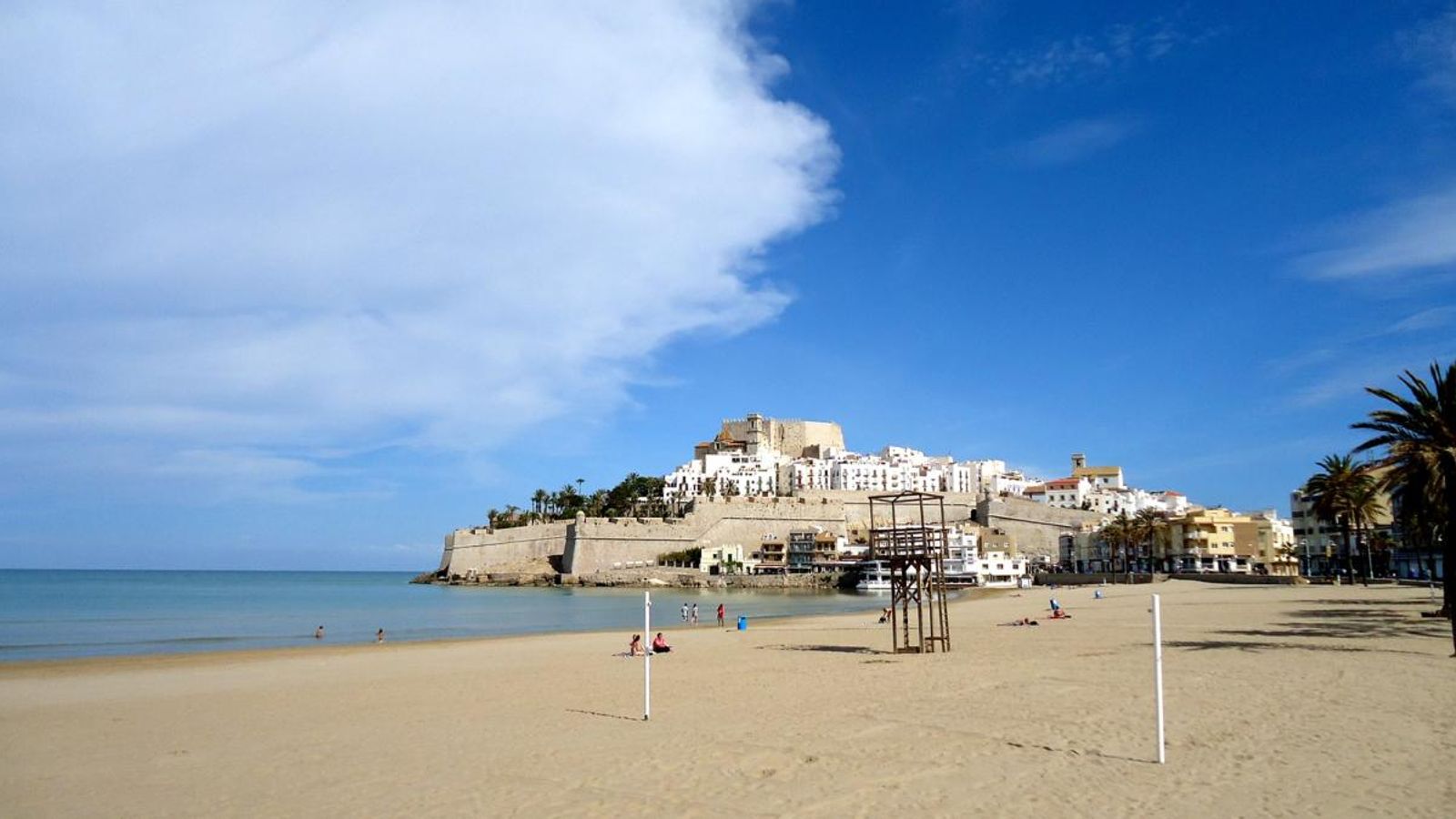 Imatge d'arxiu de la platja de Peníscola