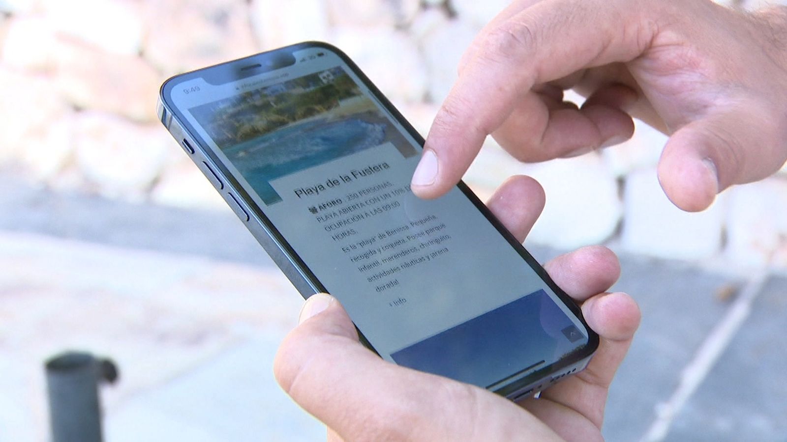 Benissa llança una aplicació per a saber l’aforament de les platges