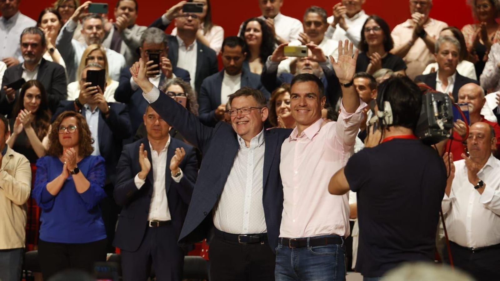 Ximo Puig i Pedro Sánchez a Alacant, el passat 5 de maig