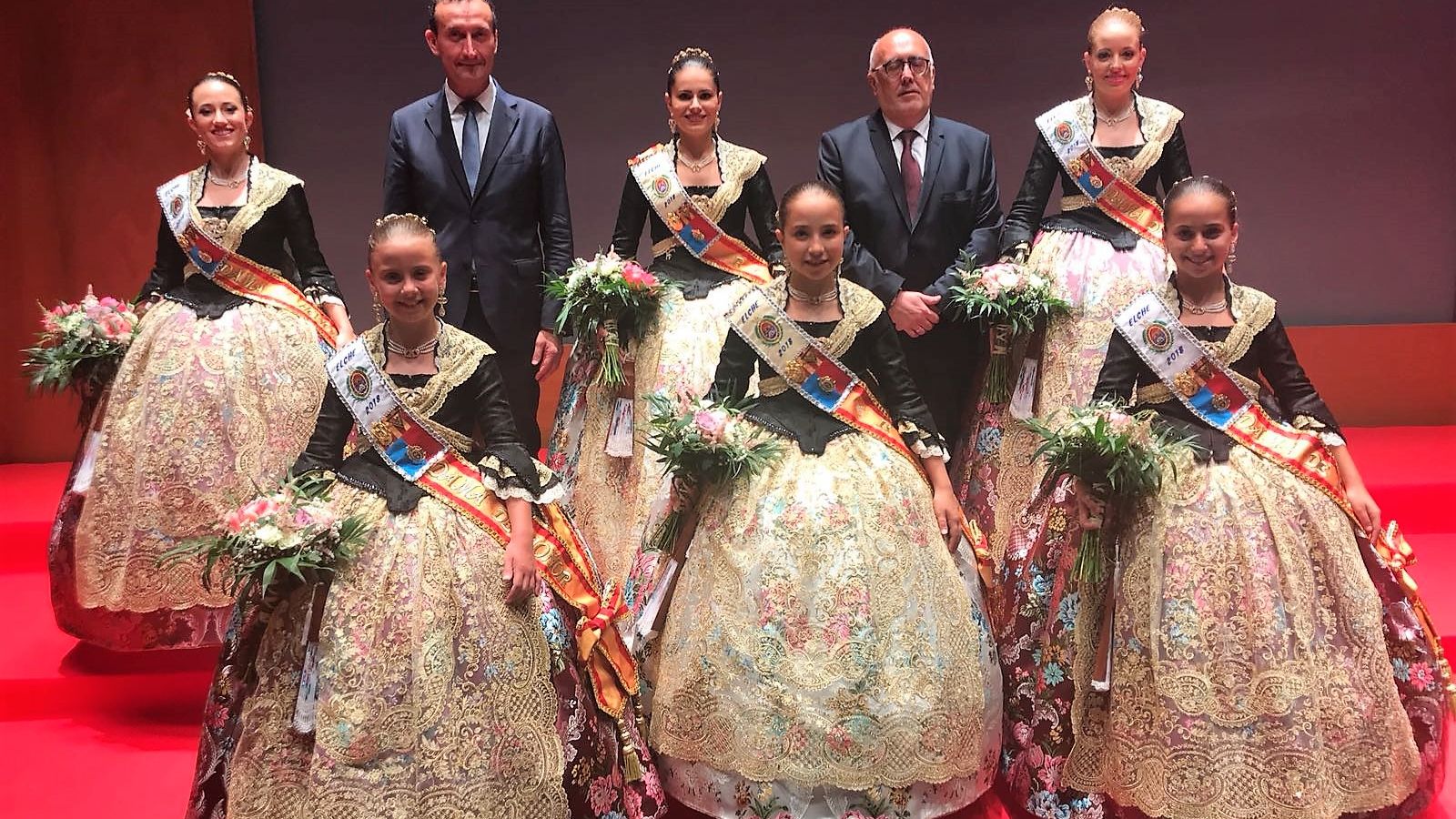Reines i dames de les festes d'Elx 2018 | Ajuntament d'Elx