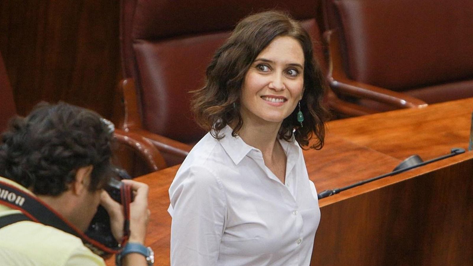 La presidenta de la Comunitat de Madrid, Isabel Díaz Ayuso