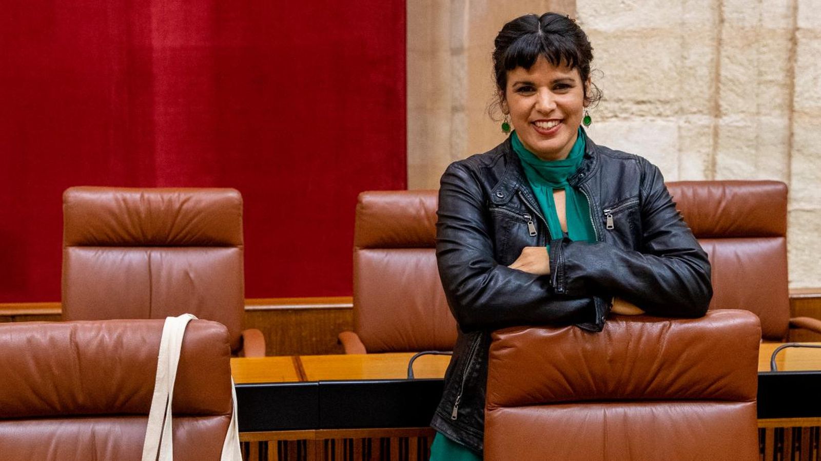 Imatge d'arxiu de la secretària general de Podem Andalusia, Teresa Rodríguez