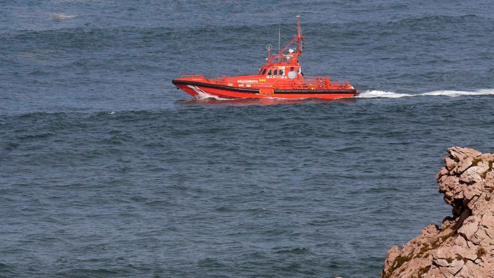 Una embarcació de Salvament Marítim en una imatge d'arxiu