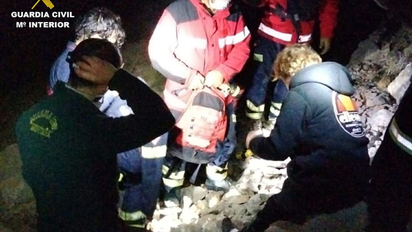 Un moment del rescat | Guardia Civil