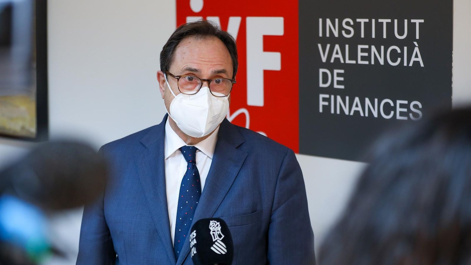 El conseller d'Hisenda, Vicent Soler, en una imatge d'arxiu