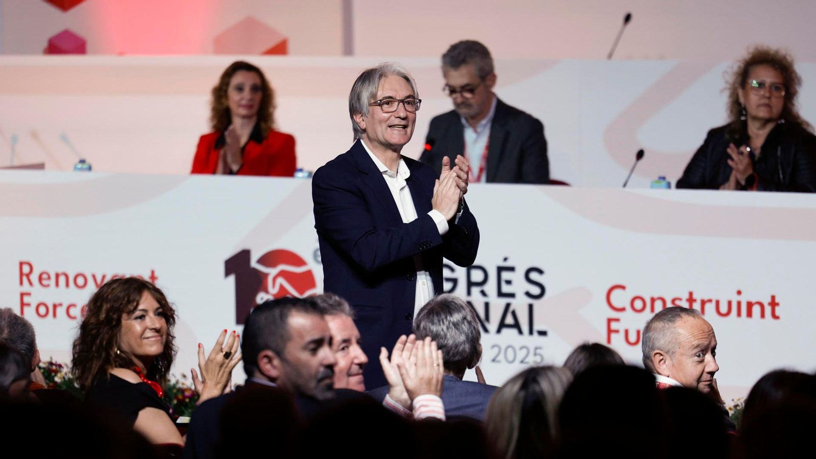 Tino Calero, este divendres en la clausura del congrés nacional d'UGT-PV