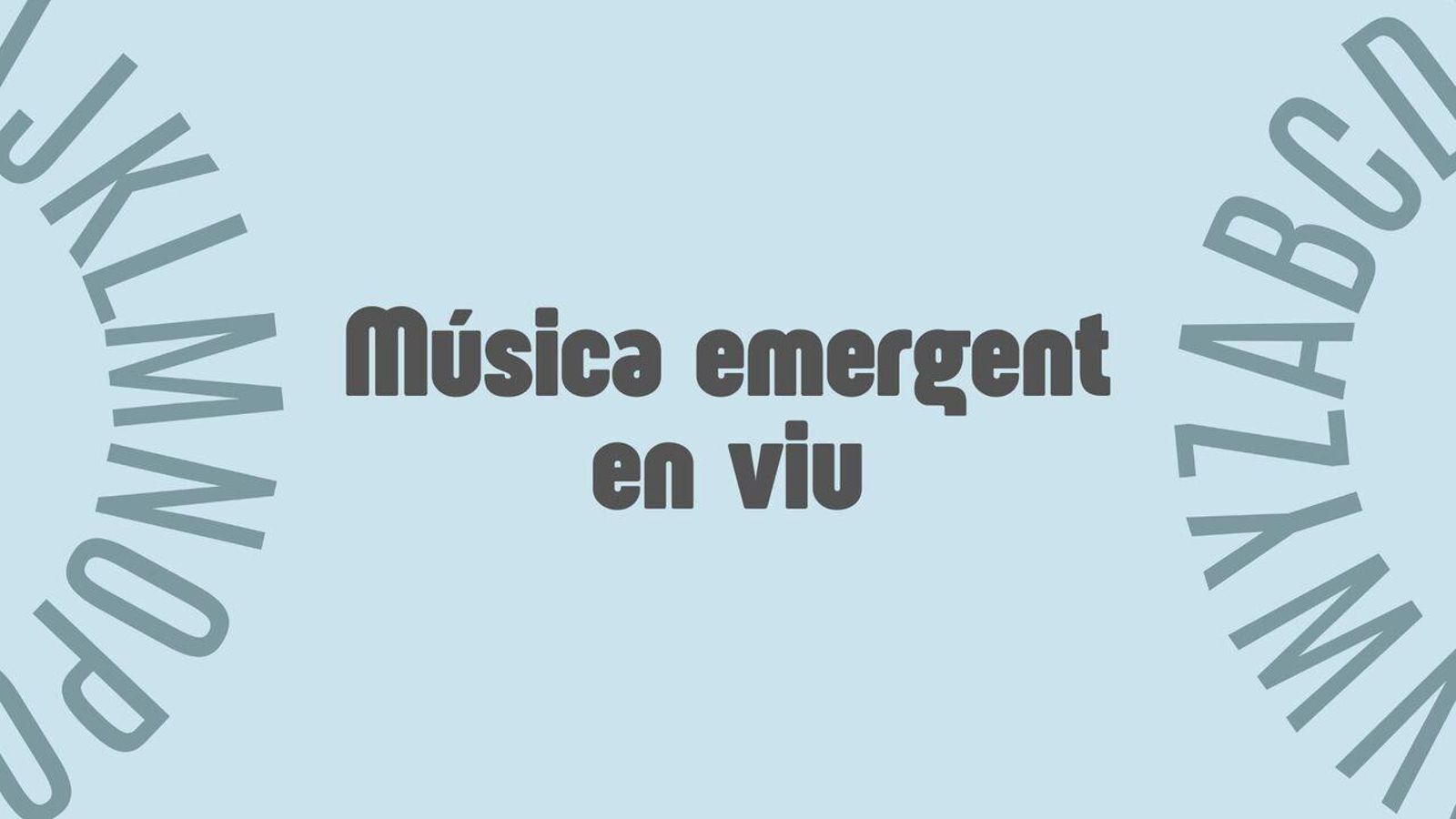 27.11.2025 | Música emergent en viu