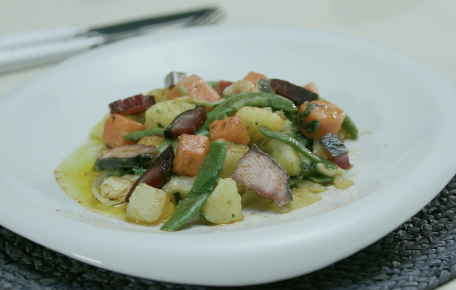 Bollit de verdures amb melva