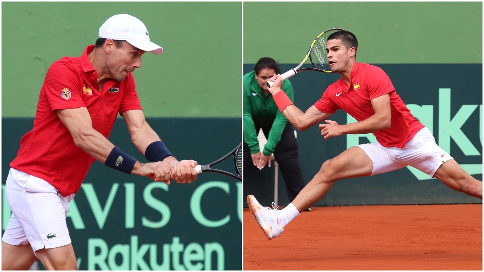 Bautista i Alcaraz deixen Espanya a un pas de la fase final de la Copa Davis