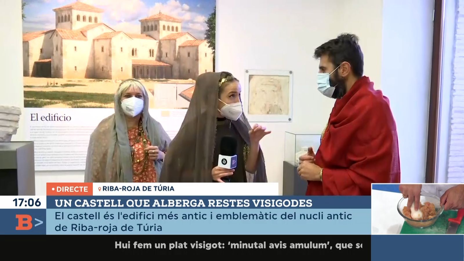 19.11.2021 | Un castell que alberga restes visigodes