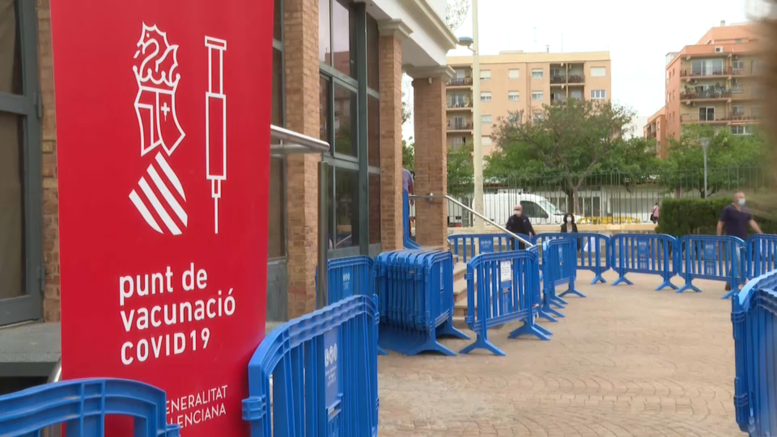 Punts de vacunació en les notícies del migdia