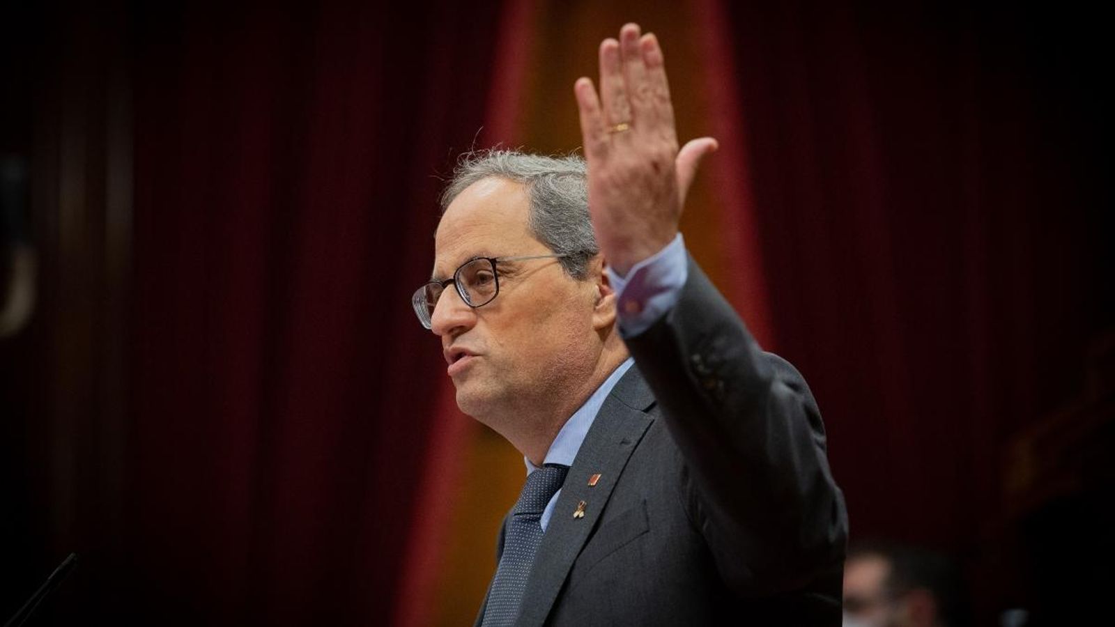 Imatge d'arxiu del president de la Generalitat de Catalunya, Quim Torra