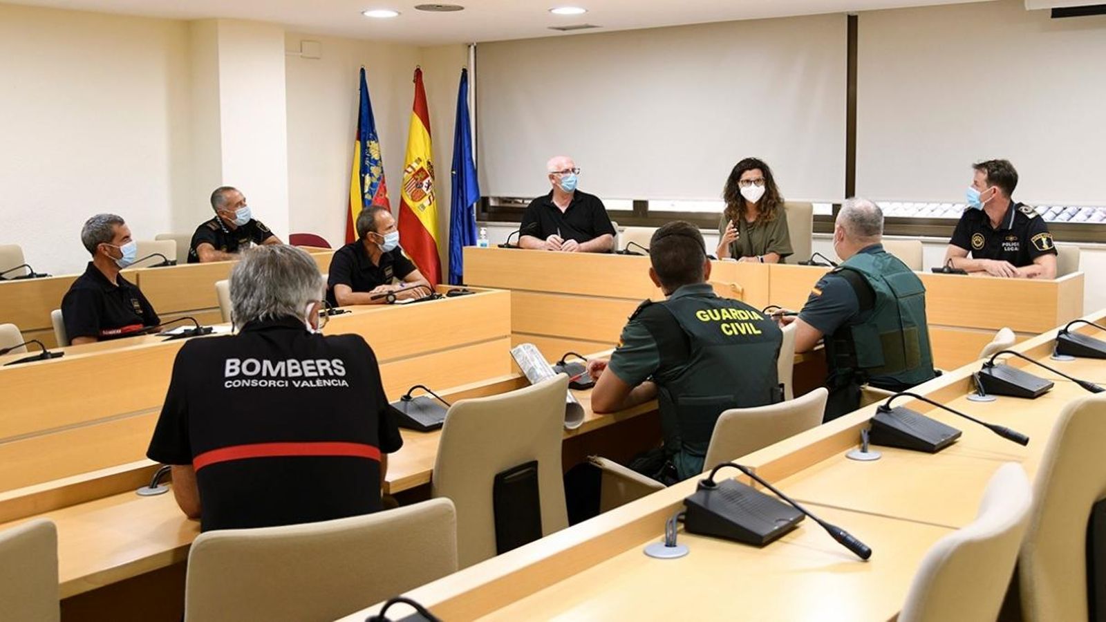 Aquest matí s'ha fet una reunió de coordinació al consistori per a continuar amb les tasques de recerca