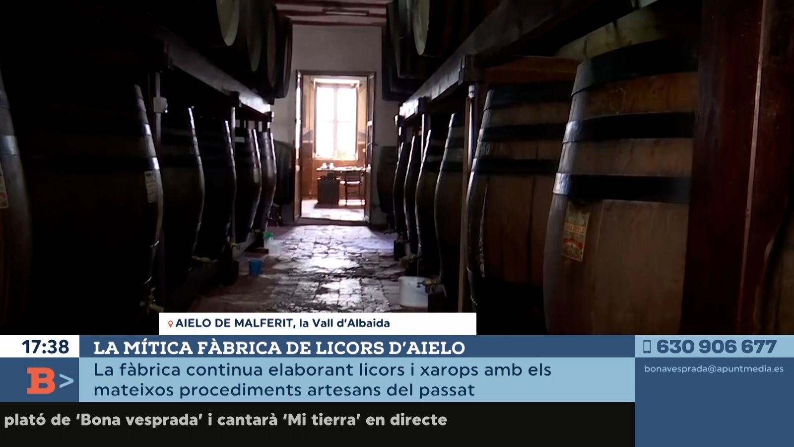 08.10.2021 | La mítica fàbrica de licors d’Aielo