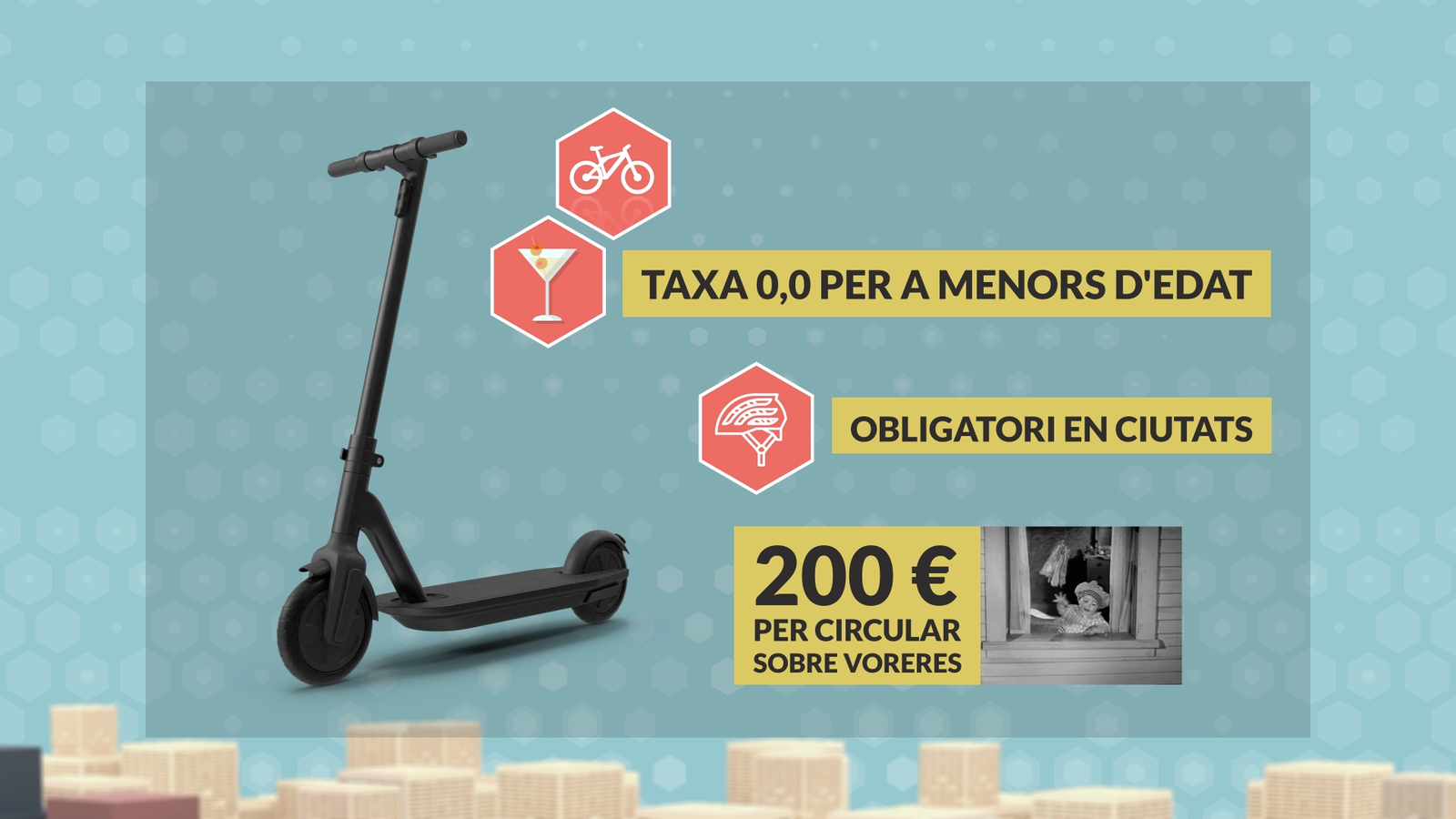 La nova llei de trànsit converteix els patinets en vehicles, com ho són els cotxes o les motos, a efectes normatius i de sancions