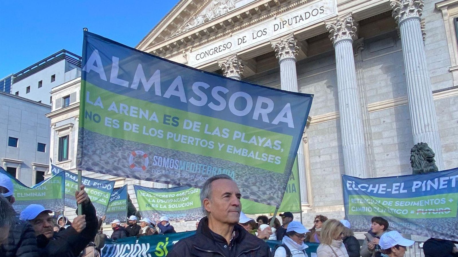 Manifestació de Som Mediterrània d'aquest dissabte a Madrid Manifestació de Som Mediterrània d'aquest dissabte a Madrid