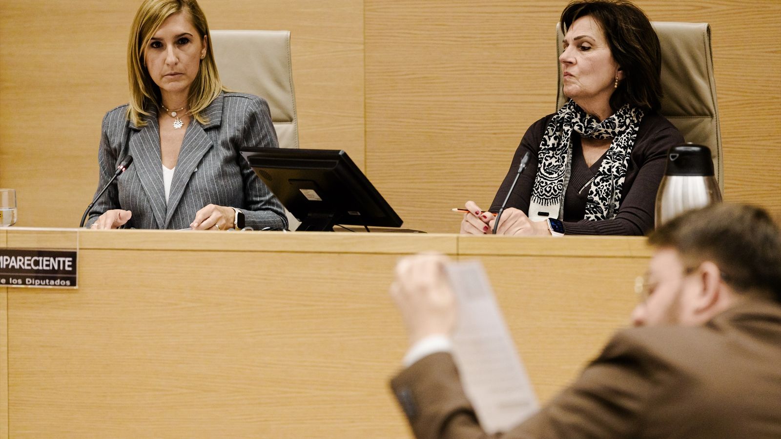 L'exconsellera de Justícia i Interior de la Generalitat Valenciana, Salomé Pradas, compareix davant la Comissió d'Investigació de la DANA, al Congrés dels Diputats, el 15 de desembre de 2025