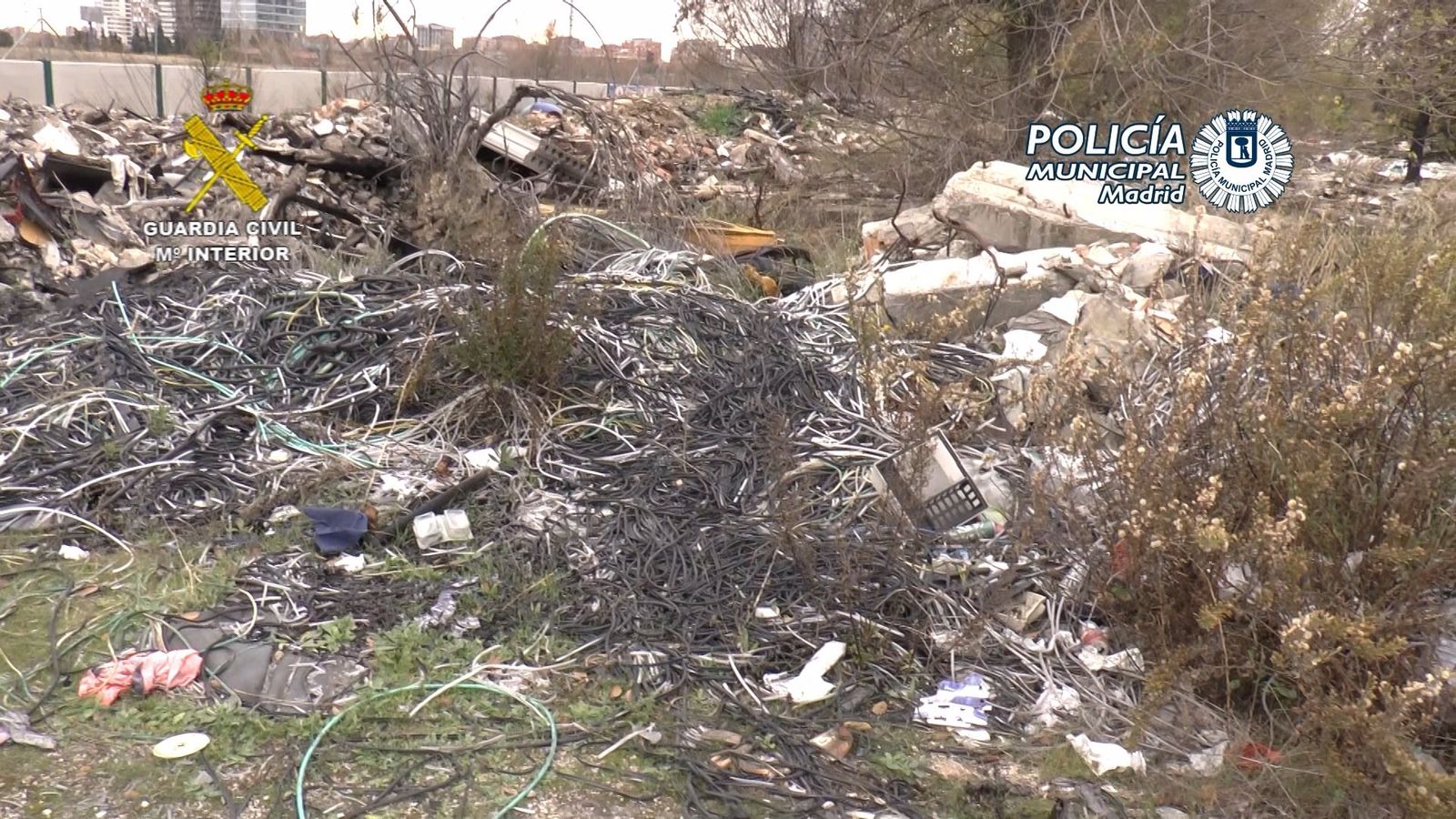 Cables de coure robats