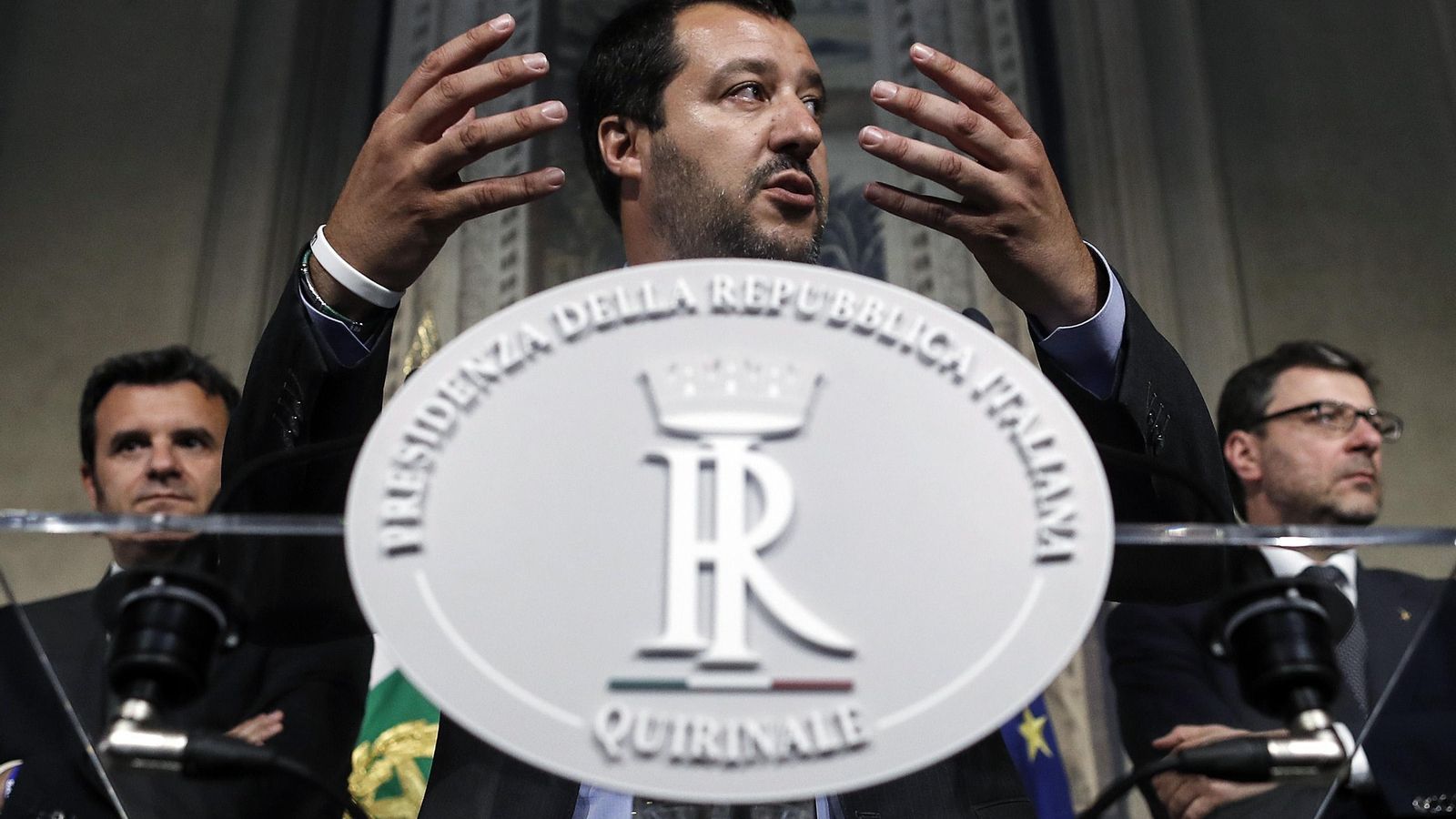 El líder de la Lliga, Matteo Salvini