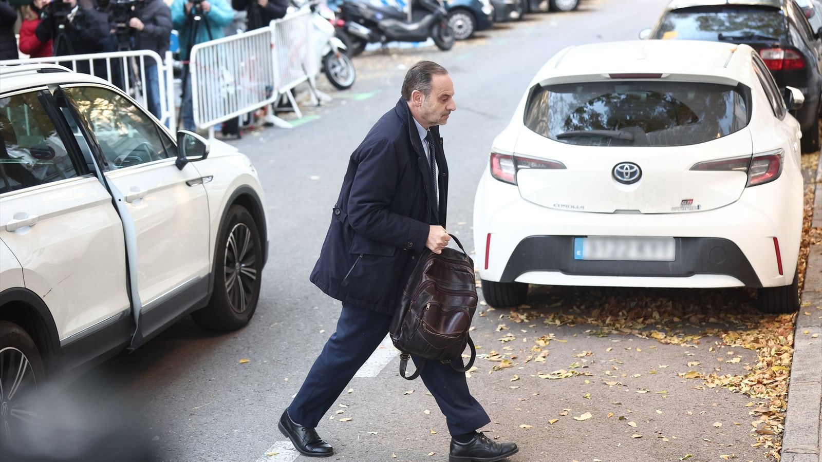 L'exministre Ábalos, en una de les citacions al Tribunal Suprem