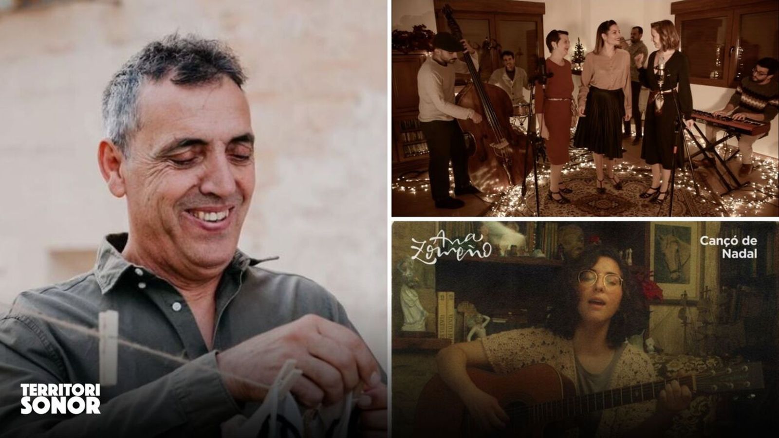25.12.2023 | Nadales populars, Dómisol Sisters, "El Cerverator", joguets amb música i especial nadales