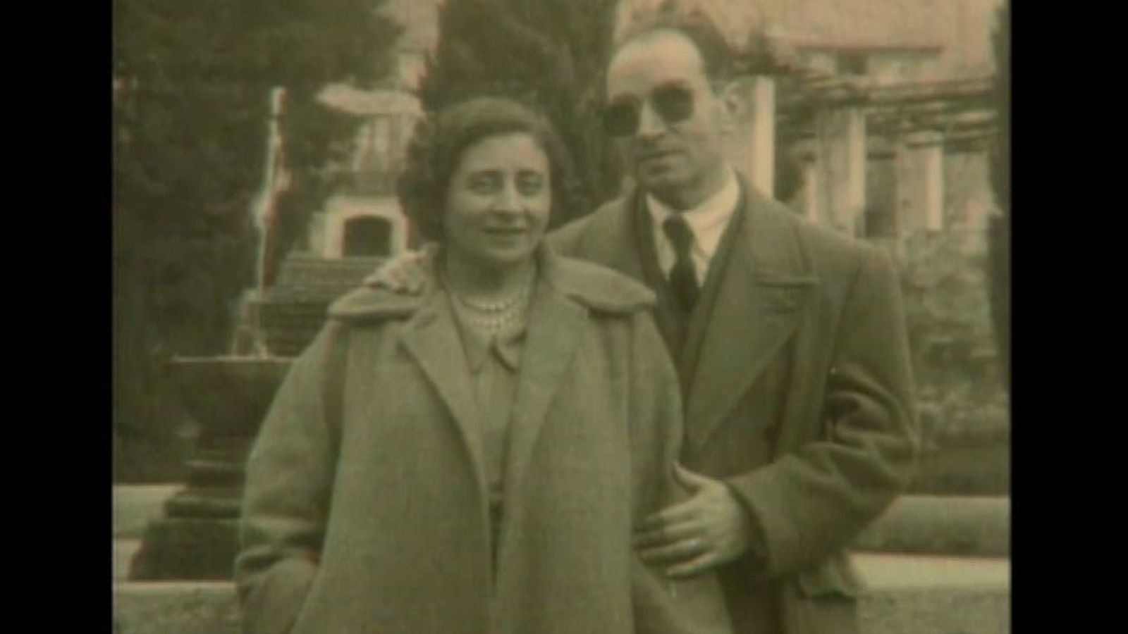 El compositor amb la seua esposa, Victòria, amb qui va estar més de seixanta anys de la seua vida