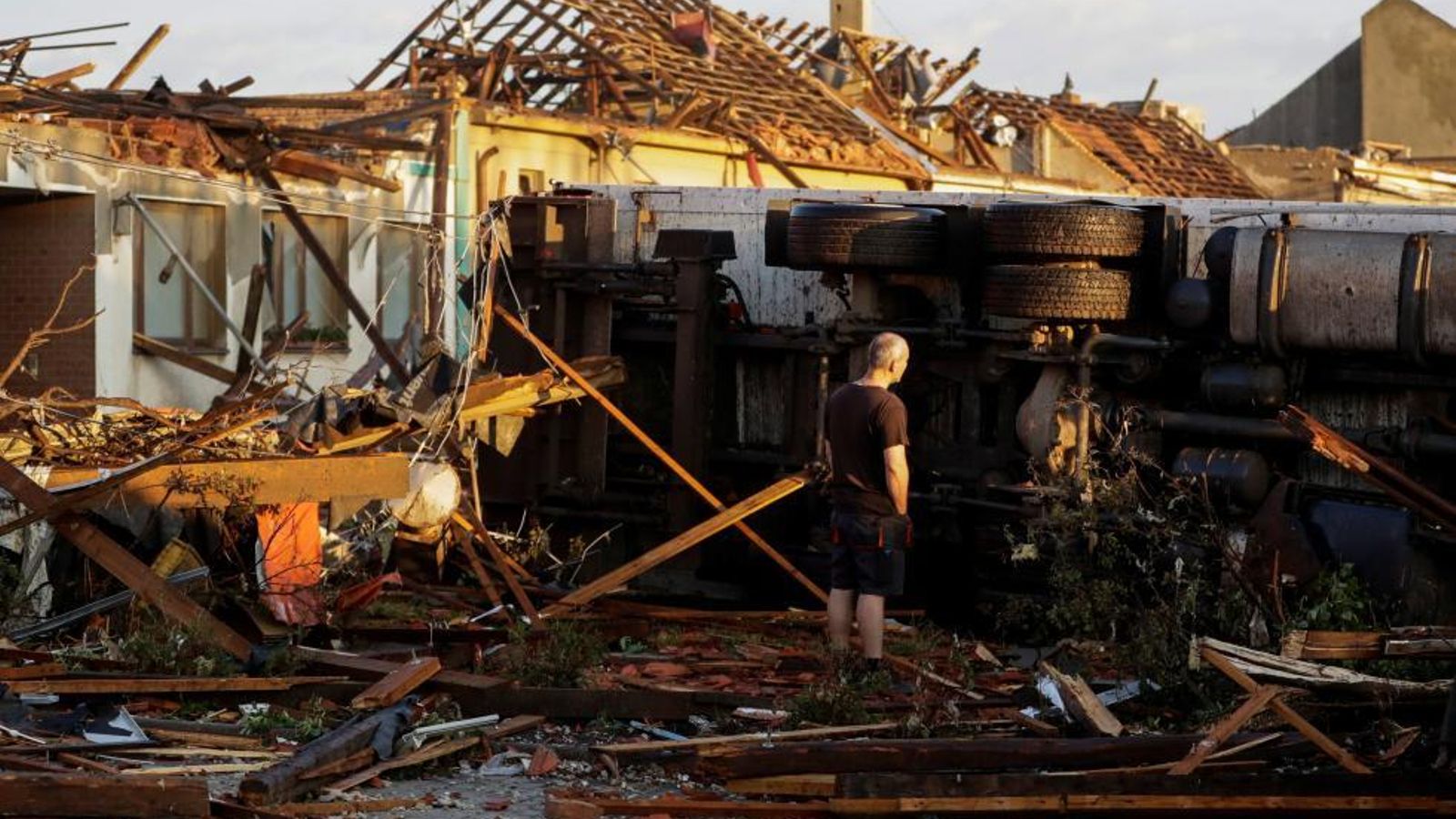 Destrosses per les fortes tempestes al sud de la República Txeca