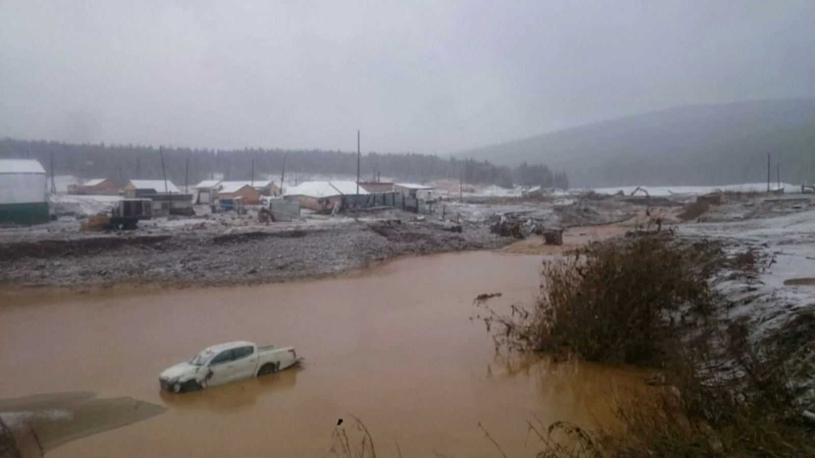 Riuada a Krasnoiarsk, Sibèria