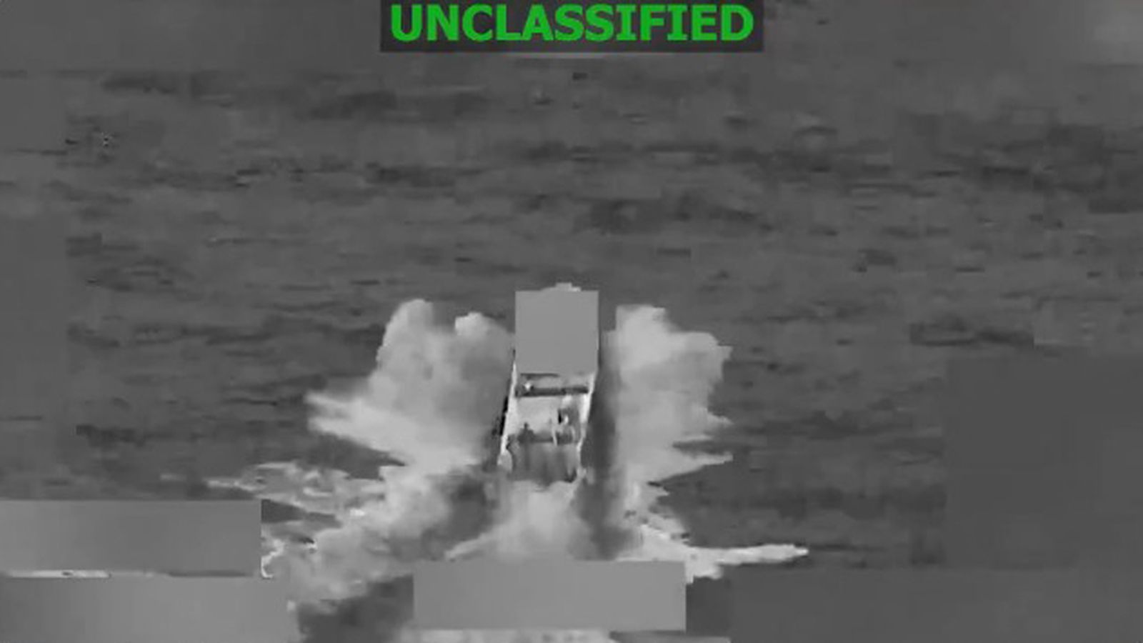 Els EUA ataquen un vaixell de narcotraficants al Pacífic i maten dos tripulants