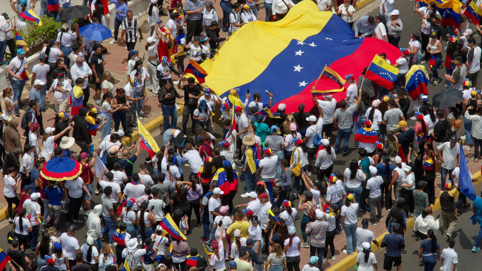 Protesta contra Maduro a Maracaibo