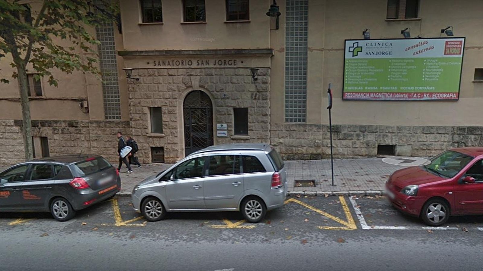 Imatge exterior del sanatori de Sant Jordi d’Alcoi