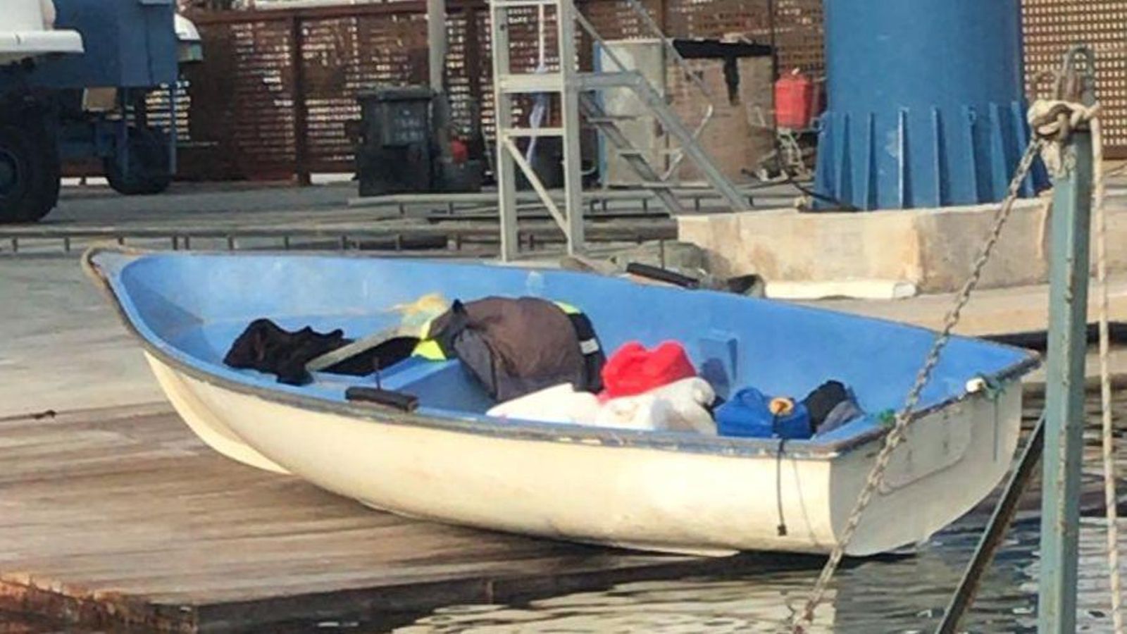 Imatge de la pastera interceptada al port de Santa Pola