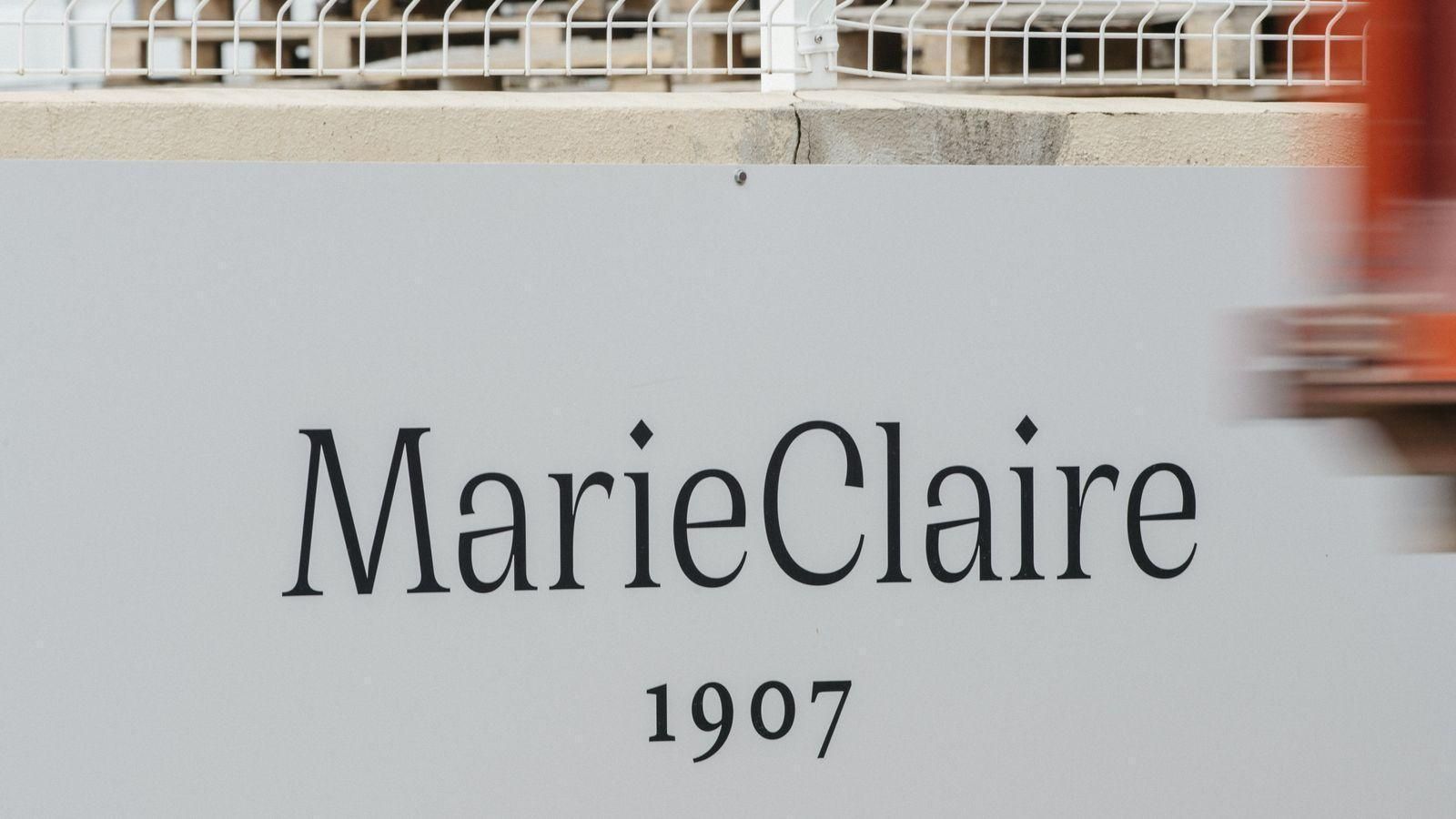 Rètol de la fàbrica de Marie Claire en Vilafranca / Paco Poyato (Europa Press)