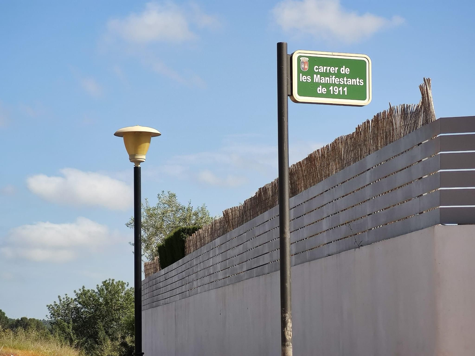 Carrer de les Manifestants de 1911 a Estivella