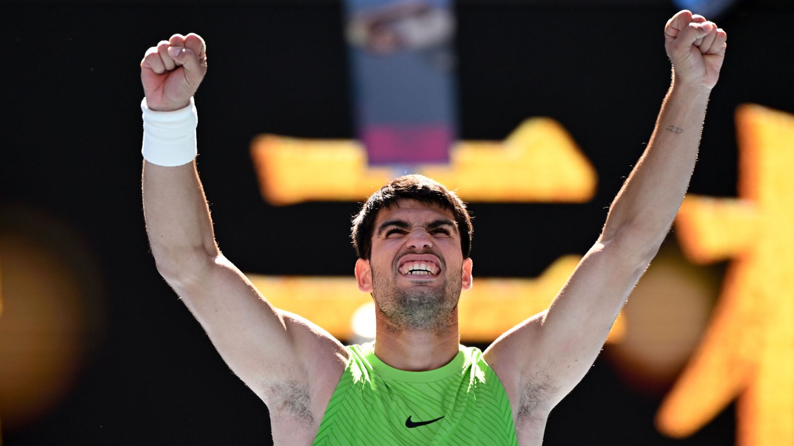 El tenista Carlos Alcaraz