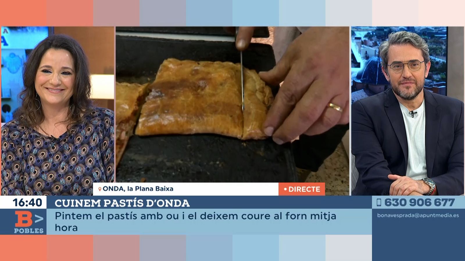 05.05.2022 | Cuinem pastís d’Onda