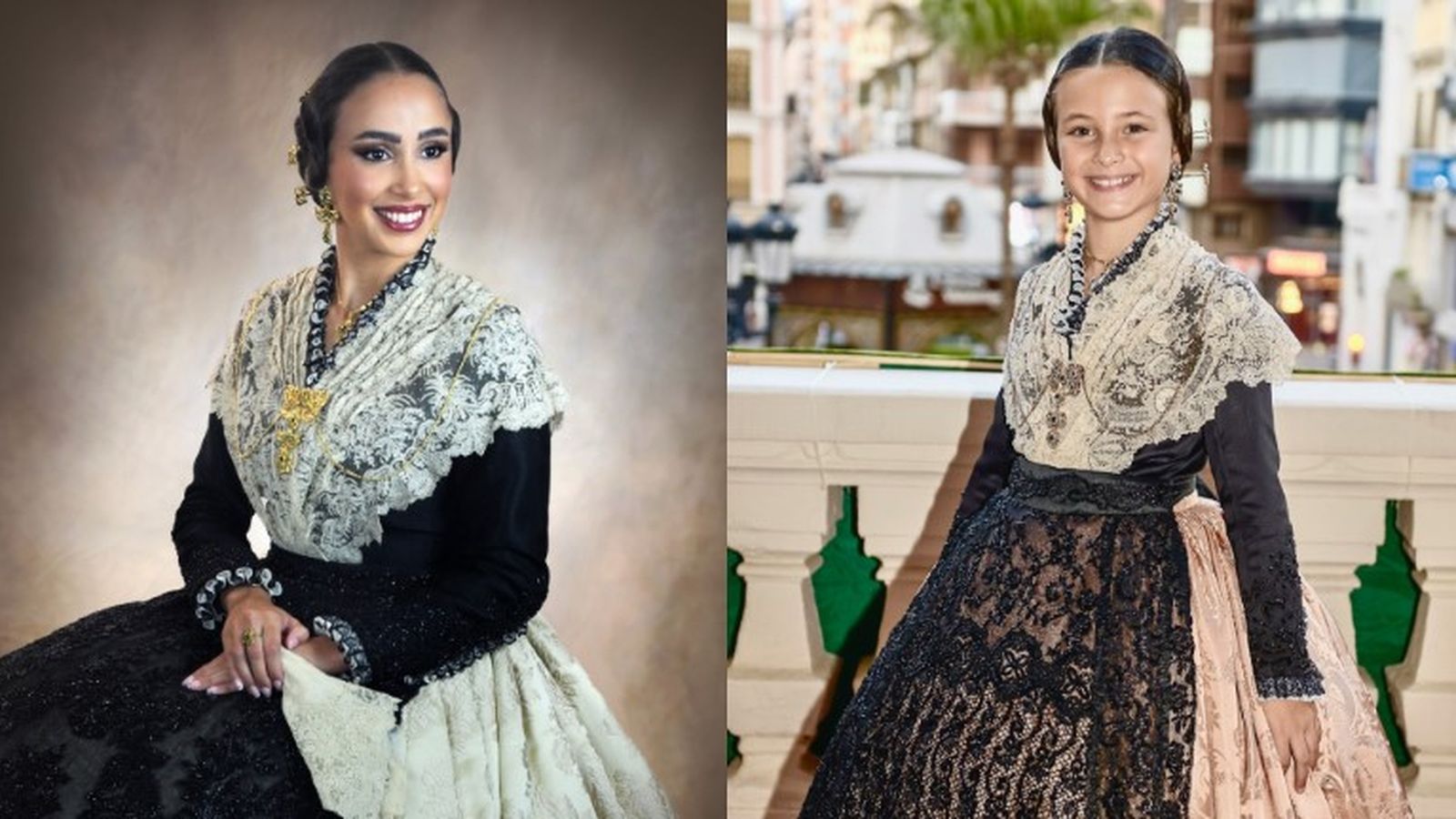 Maria Collados Marzá i Nayra Luque Beltrán, reina major i infantil de les Festes de la Magdalena 2027