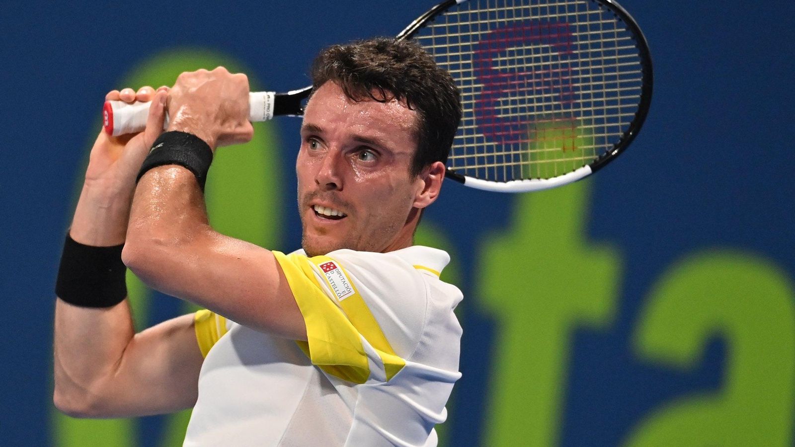 Roberto Bautista a Doha / Reial Federació Espanyola de Tennis
