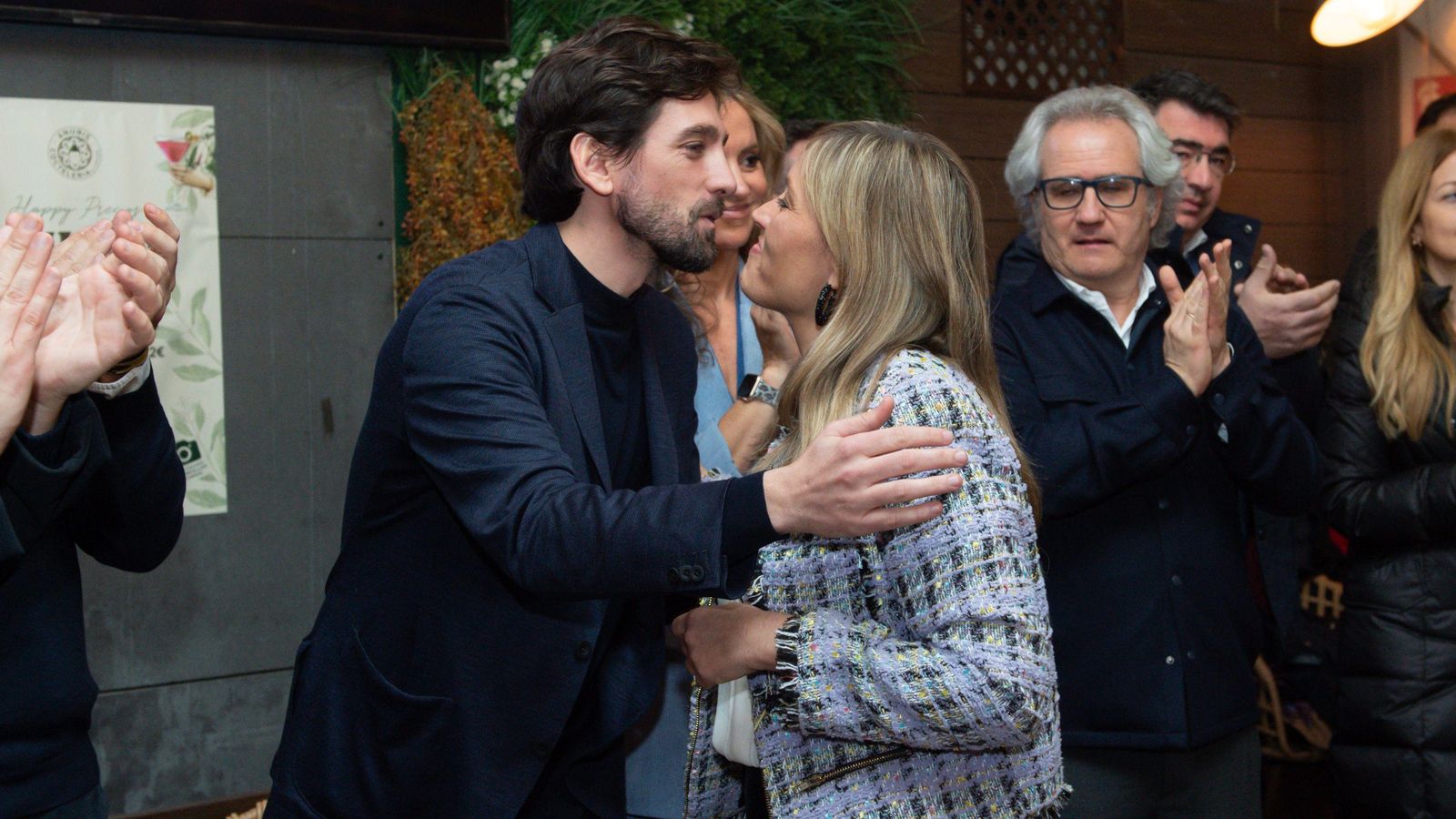 La candidata al càrrec de portaveu de Ciutadans en les primàries, Patricia Guasp, i el candidat a la Secretaria general del partit, Adrián Vázquez