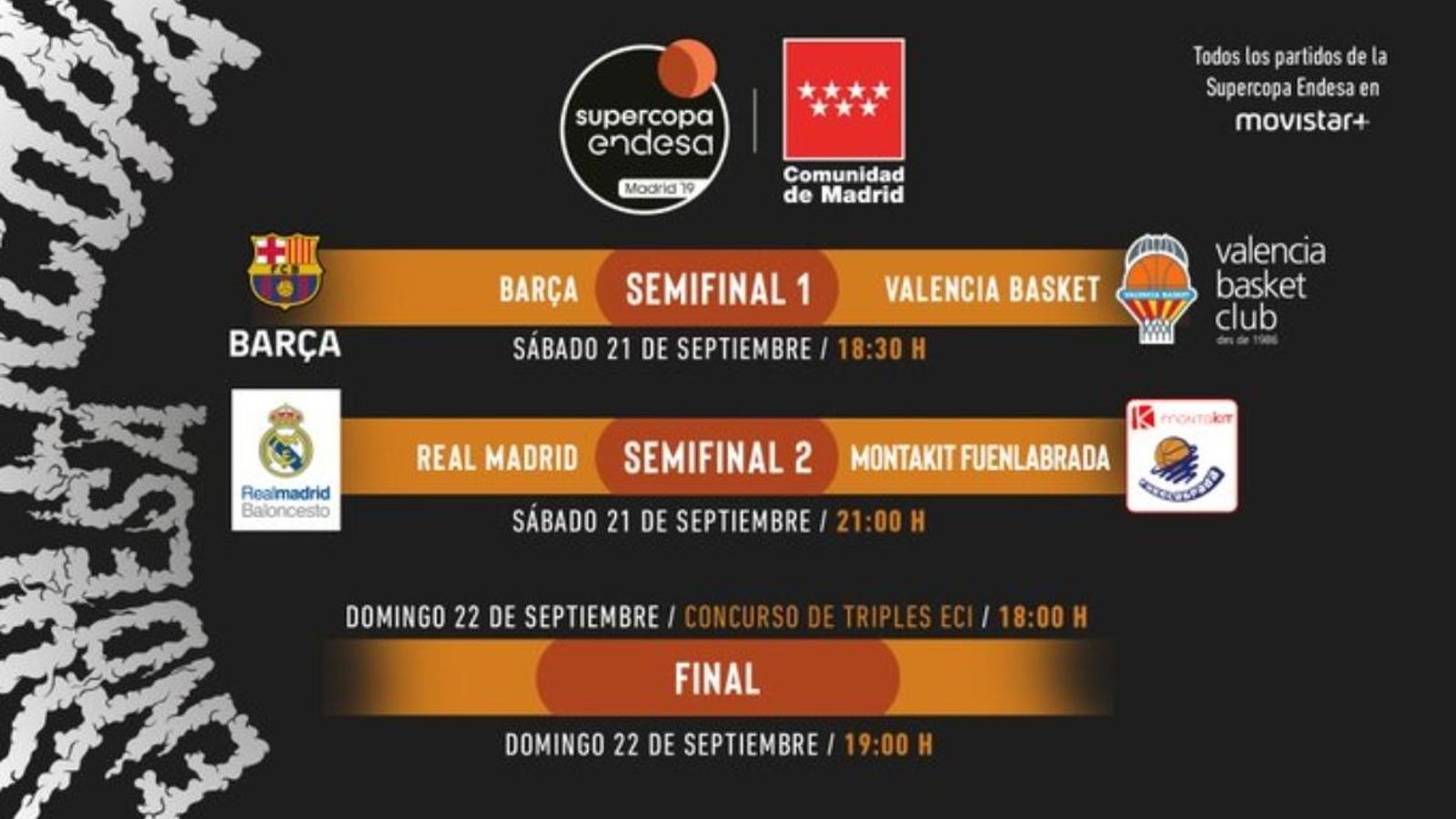 Emparellaments de la Supercopa