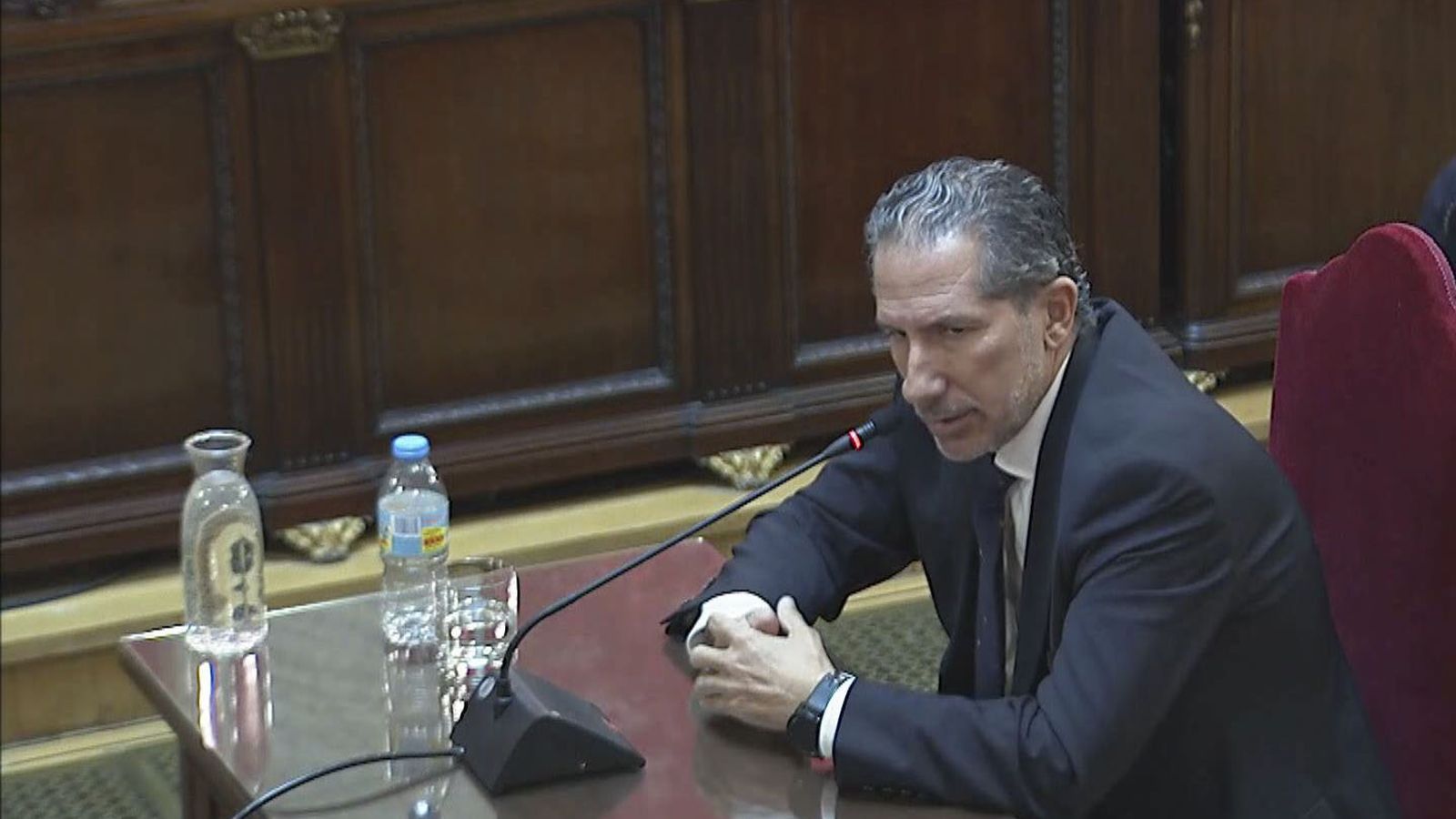 L’exsubsecretari de Transports, Jesús Manuel Gómez, durant la quinta jornada del juí a Ábalos i l’exassessor Koldo García, centrada en els contractes de mascaretes