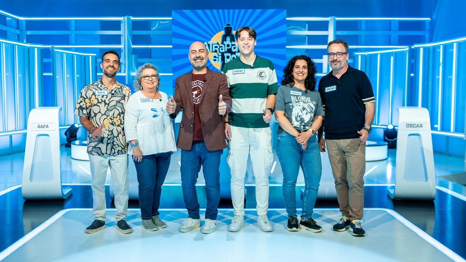 Un dels cinc concursants d'Atrapa'm si pots s'emporta hui 46.400 euros