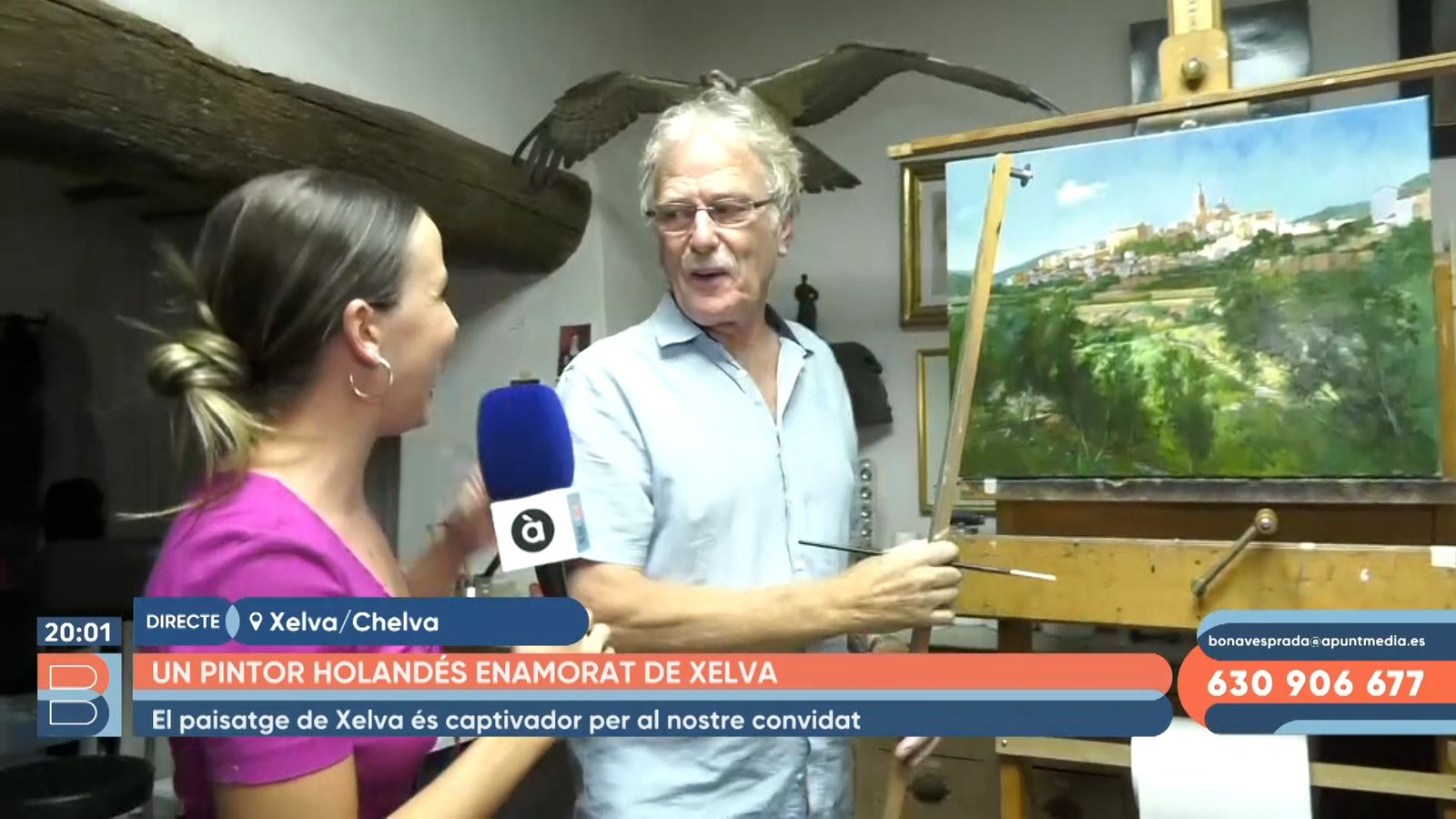 06.09.2022  | Un pintor holandés enamorat de Xelva