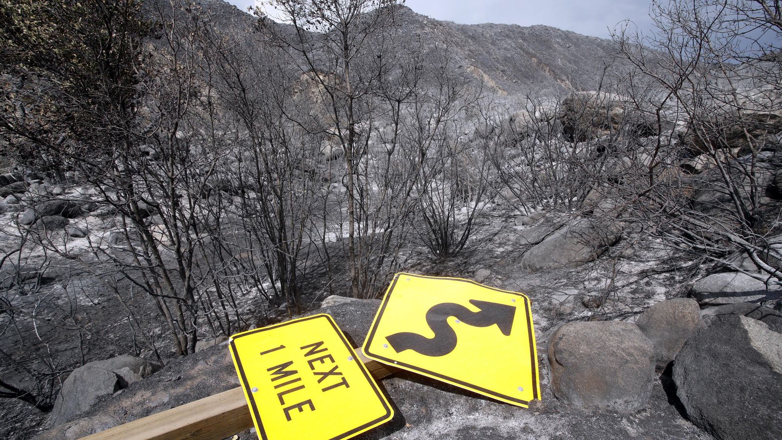 Cranston després de ser arrasat per l'incendi