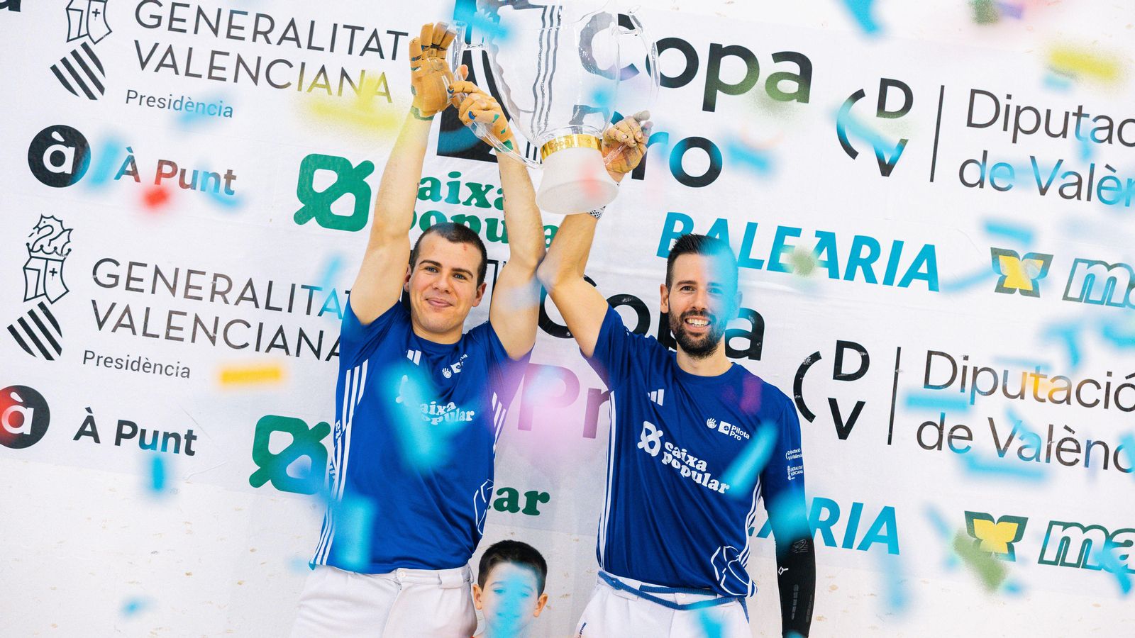 Pere Roc II i Hilari amb la Copa