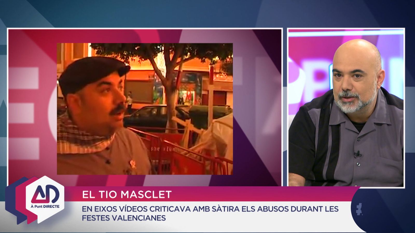 Samuel Ortí, el creador del “Tio Masclet”