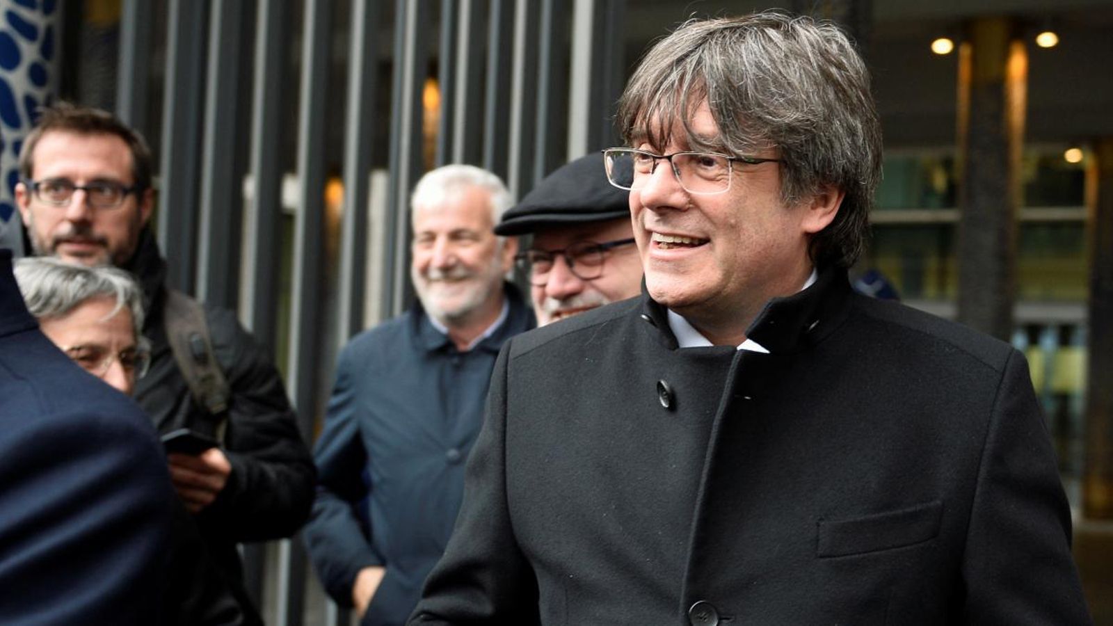 Carles Puigdemont al Palau de Justícia de Brussel·les